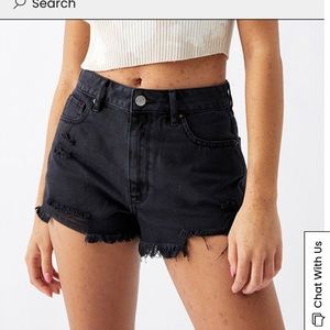 PacSun High Rise Distressed Festival Short size 23